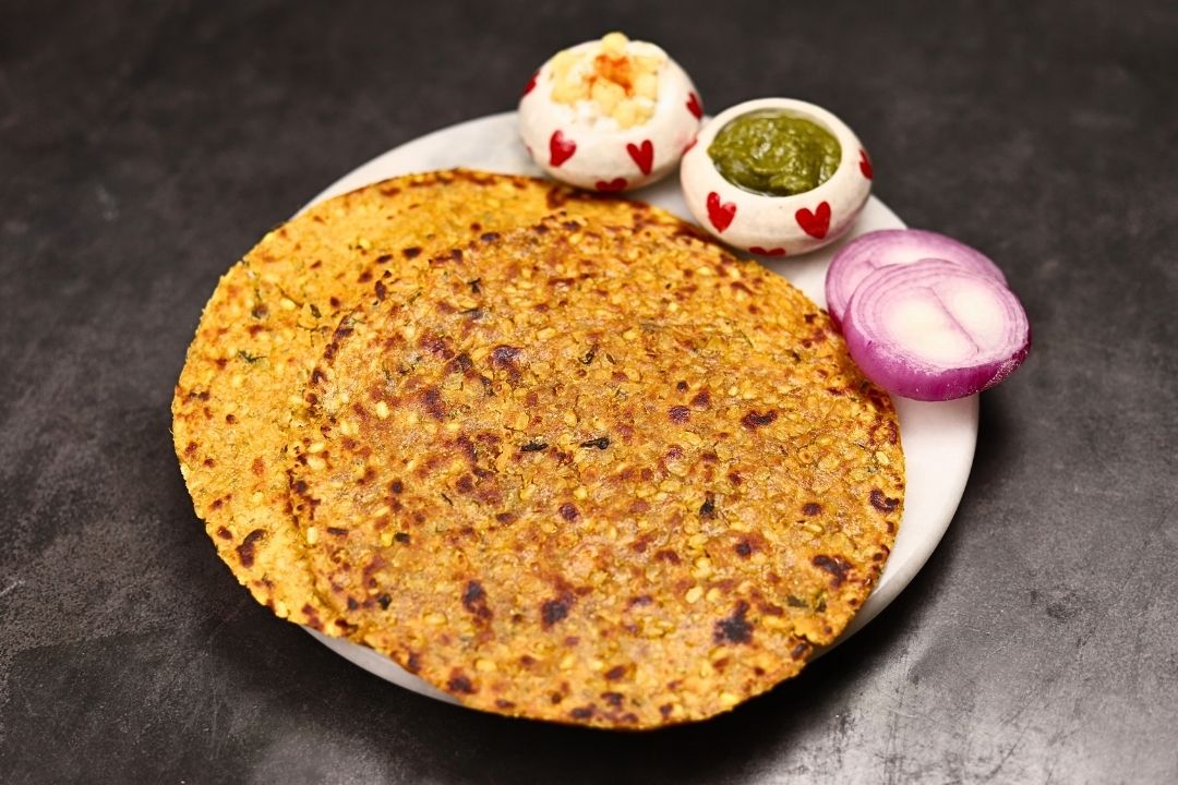 Flaky Mugdal Paratha